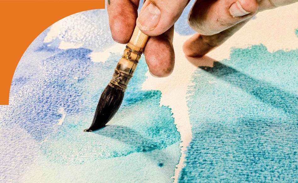 BRUSTRO Artists Watercolour Paper - 300 GSM - 25% Cotton - Cold Pressed