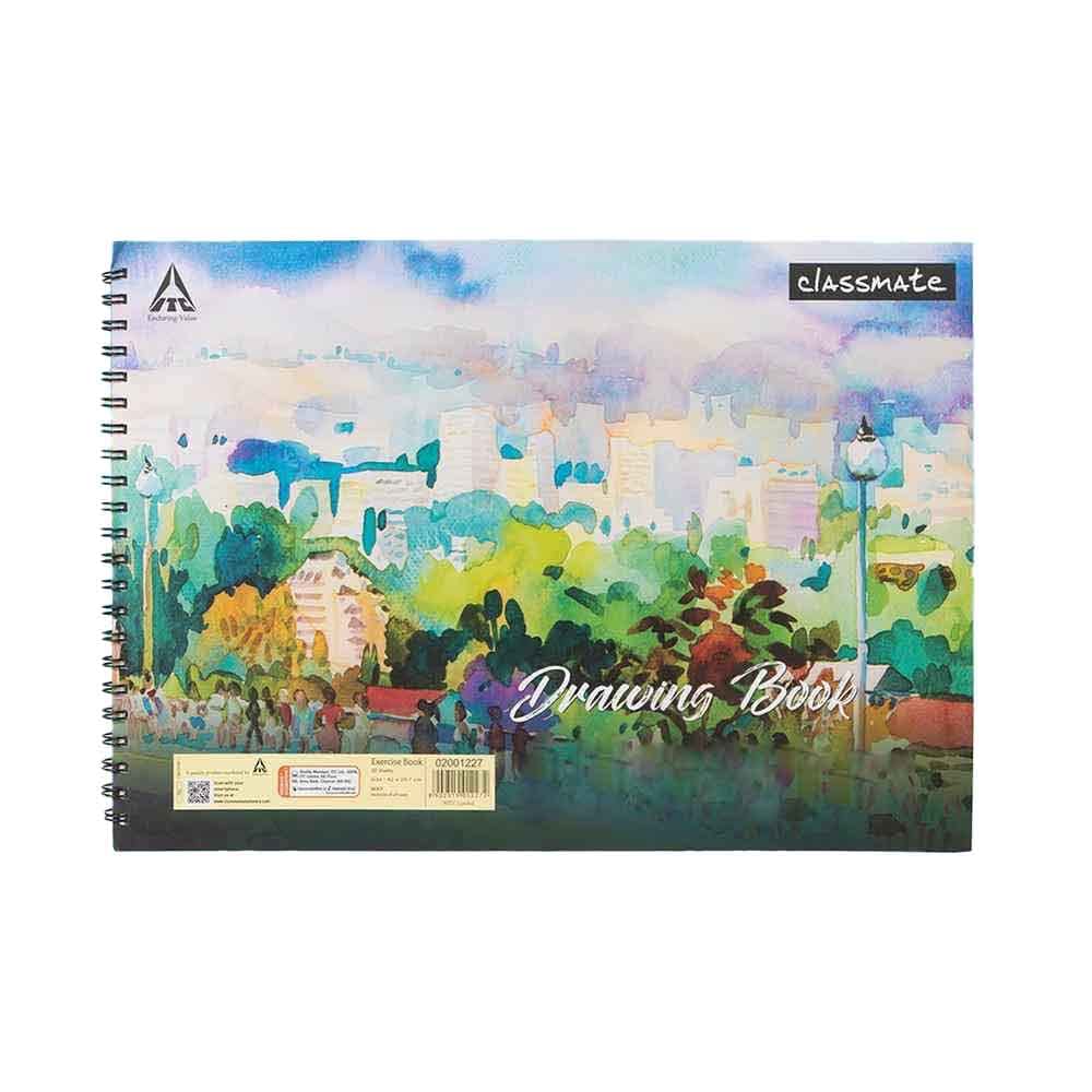 Classmate Wiro Sketch Book A3 - 100 Pages - Unruled