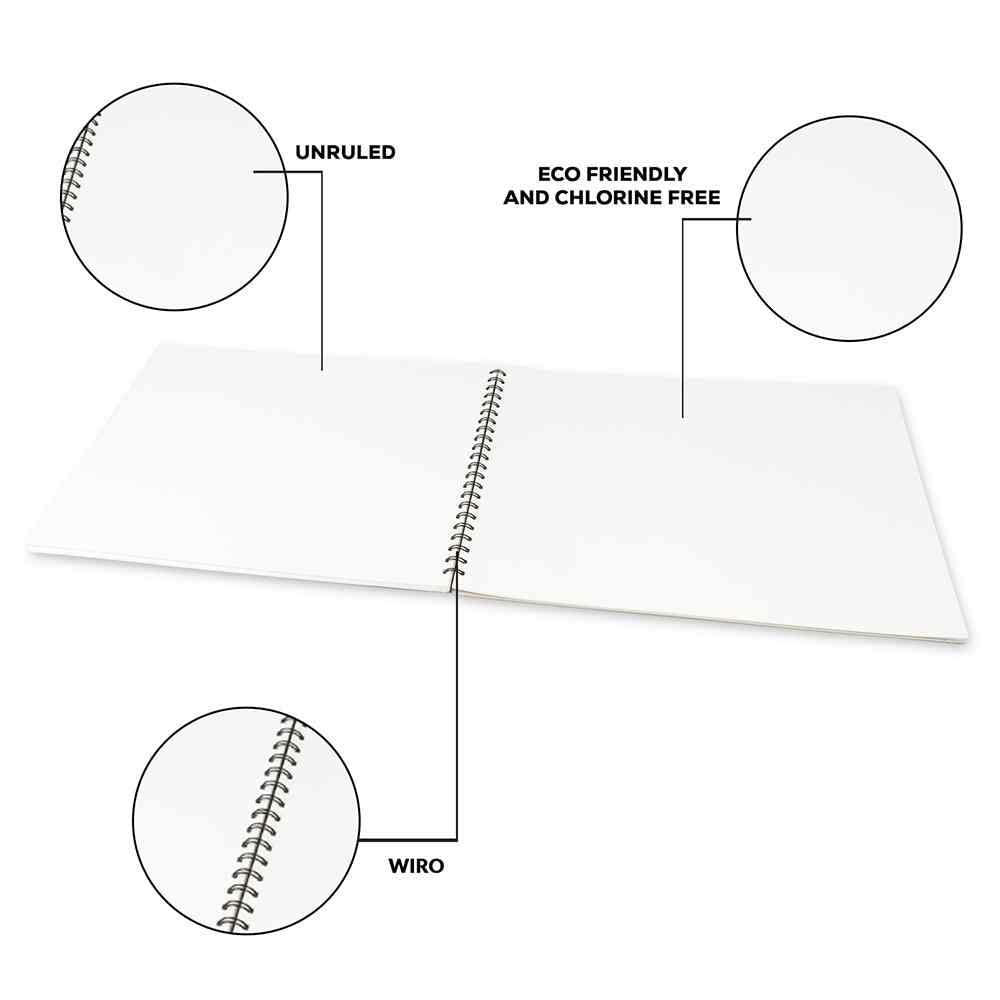 Classmate Wiro Sketch Book A3 - 100 Pages - Unruled