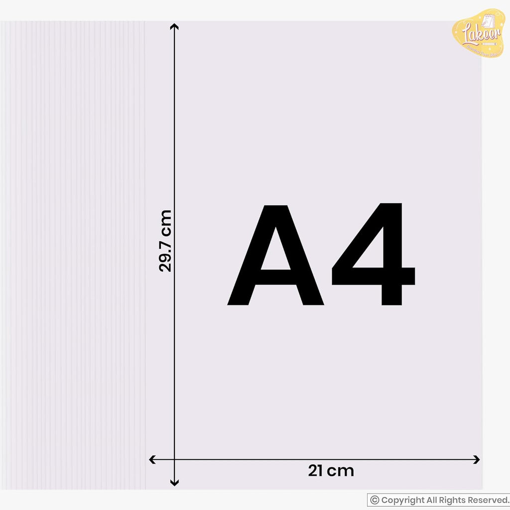 Lakeer A4 Artist's Tracing Paper - Smooth Translucent Paper
