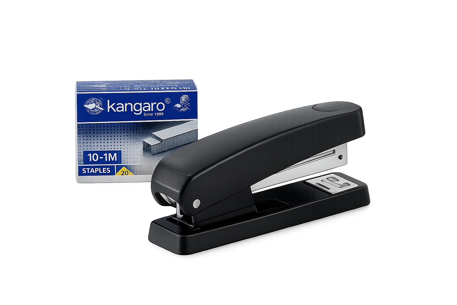 KANGARO HP-10 Metal Stapler Machine - Capacity 20 Sheets
